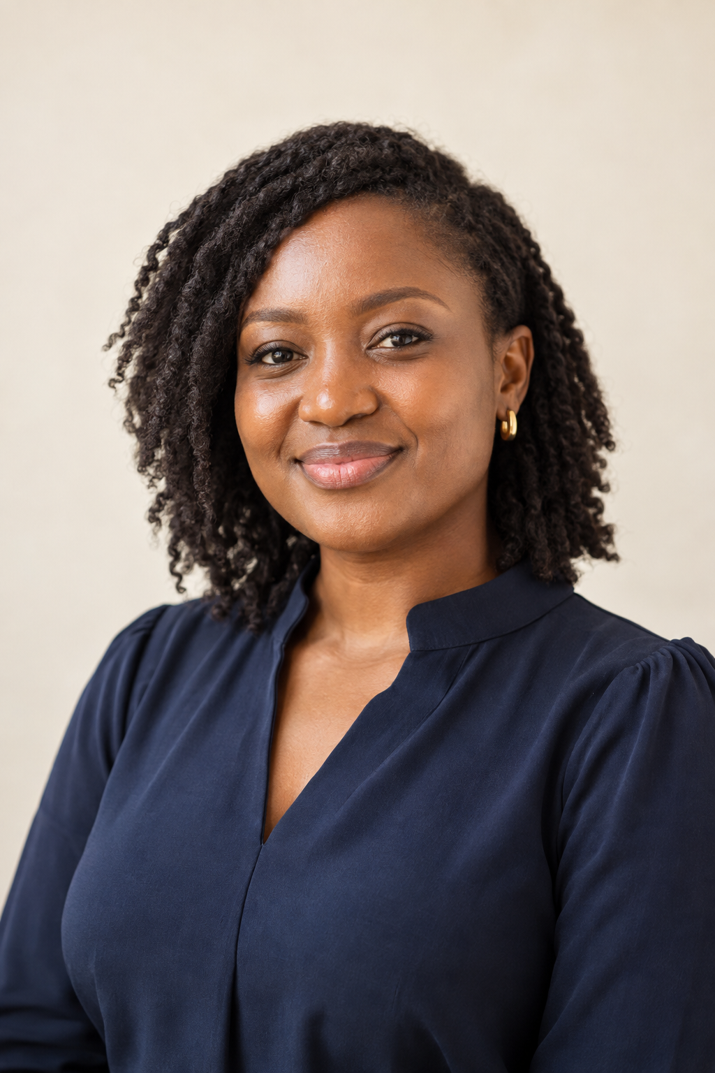 Portrait of Sarah, a marketer in Nakuru
