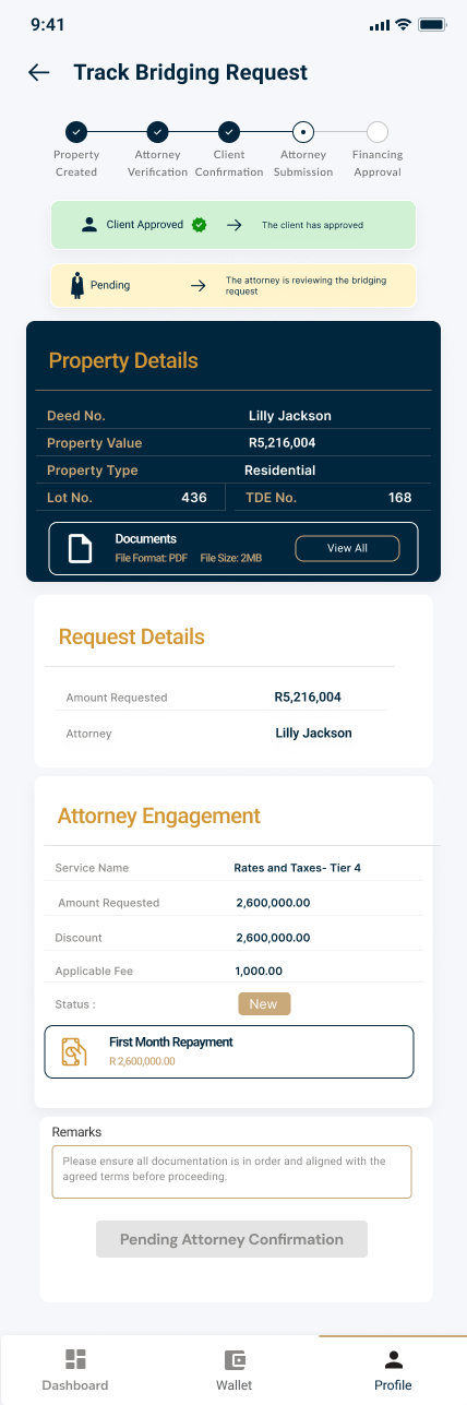 Transbridj request tracker